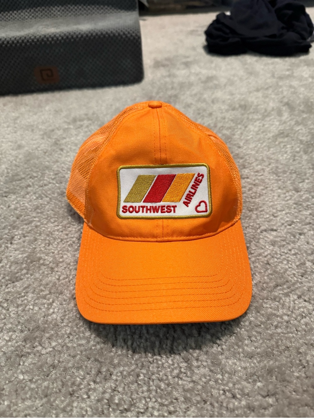 Southwest Airlines Orange Trucker Hat